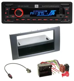 JBL AUX MP3 USB Bluetooth SD Autoradio für Ford Fiesta Focus 04-08 anthrazit