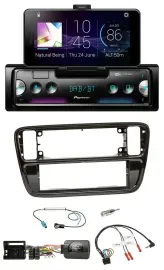 Pioneer USB Lenkrad Bluetooth DAB Autoradio für VW Up AA AAN 11-16 Klavierlack