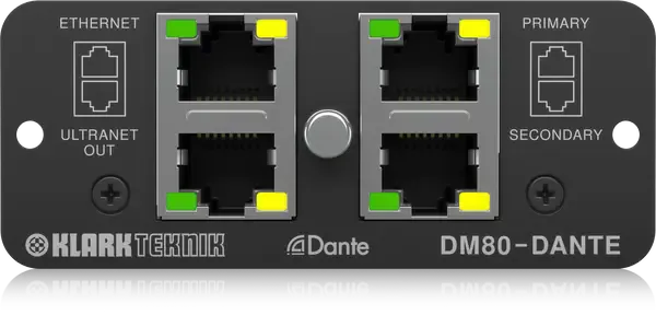 Коммутатор Klark Teknik DM80 Dante