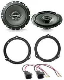 Pioneer 170Watt 2-Wege 16,5cm Lautsprecher für Ford Fiesta Kuga Galaxy Hecktür A