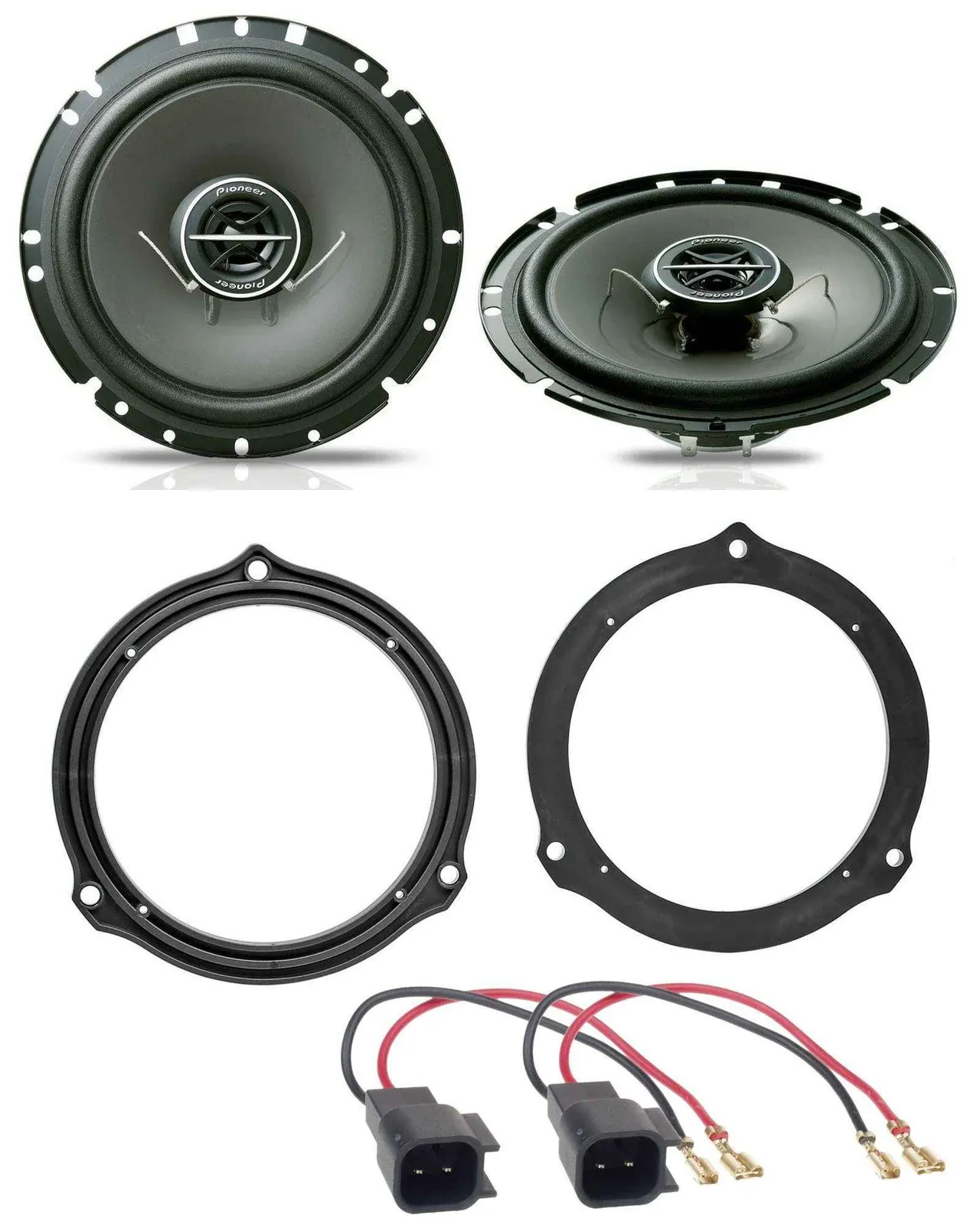 Pioneer 170Watt 2-Wege 16,5cm Lautsprecher für Ford Fiesta Kuga Galaxy Hecktür A