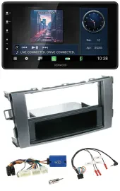 Kenwood Lenkrad Bluetooth USB DAB Autoradio für Toyota Auris 2011-2012 anthrazit