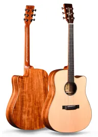 Акустическая гитара Takavood T55DC Dreadnought Natural Gloss