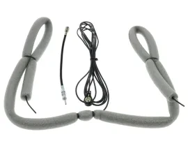 FM DAB+ Dipolantenne passiv 3,4 m Kabel ISO DIN Stecker Dietz 15051