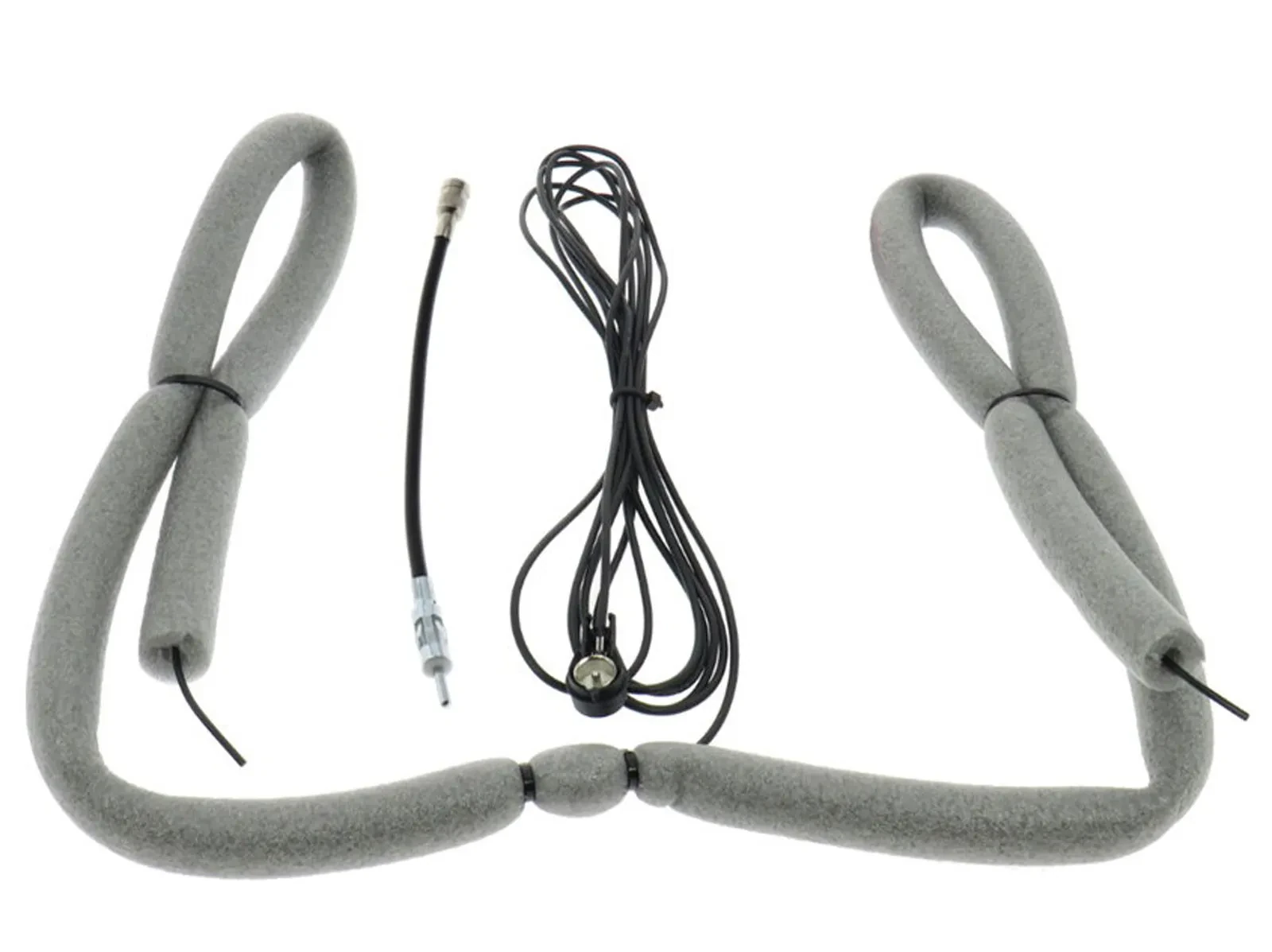 FM DAB+ Dipolantenne passiv 3,4 m Kabel ISO DIN Stecker Dietz 15051