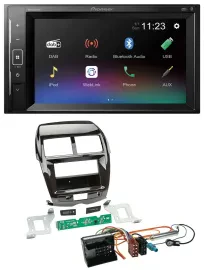 Pioneer DAB MP3 2DIN Bluetooth USB Autoradio für Citroen C4 Mitsubishi ASX Peuge