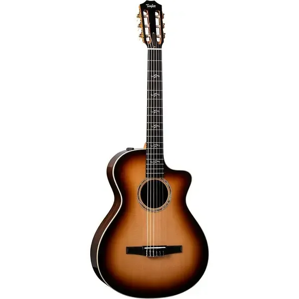 Классическая гитара с подключением Taylor Special Edition 412ce-NR RW Grand Concert Shaded Edge Burst