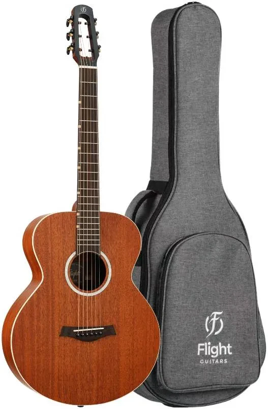 Акустическая гитара FLIGHT Pixi MAH уменьшенная