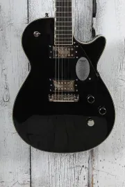Б/У электрогитара Gretsch Electromatic Premier Jet H-H 24.88" 22 лада махагони/клён фиксированный бридж цвет Onyx Storm