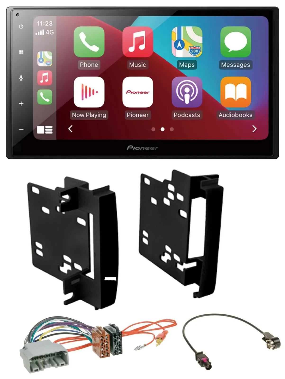 Pioneer USB MP3 DAB 2DIN Bluetooth Autoradio für Chrysler 300C Sebring Dodge Ave