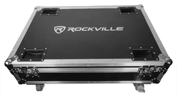 Кейс для светового оборудования Rockville Charge Strip 60 Black с зарядкой