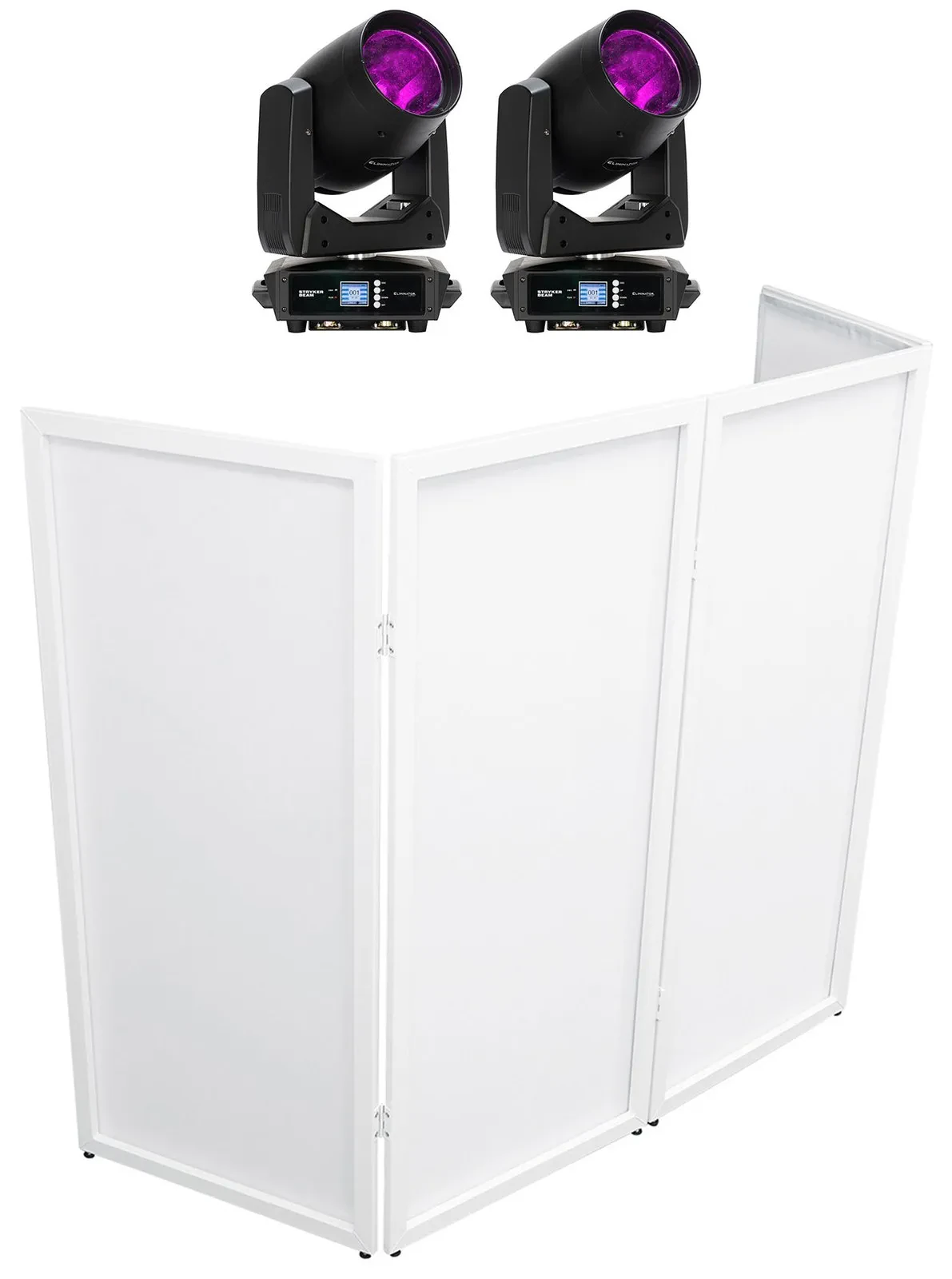 Прибор с полным движением American DJ Eliminator Stryker Beam с фасадом (пара)