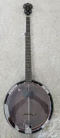 Dean Guitars Dean Backwoods Model BW2E 5 string Electric Banjo with Mahogany Resonator