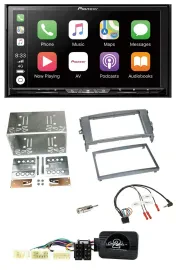 Pioneer 2DIN Lenkrad USB DAB DVD Bluetooth Autoradio für Toyota Auris 2007-2011
