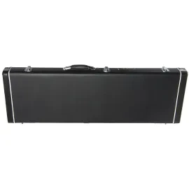 EB-1 Electric Bass Case, Schwarz, Wetterfest, J-P-MM-Style Bässe, Zubehörfach