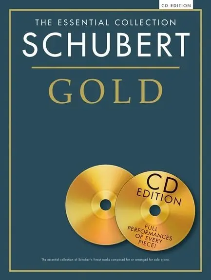 Ноты MusicSales THE ESSENTIAL COLLECTION SCHUBERT GOLD PIANO BOOK/2CD