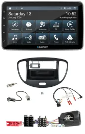 Автомагнитола Blaupunkt Bluetooth DAB USB SD для Hyundai i10 (2009–2013), ISO