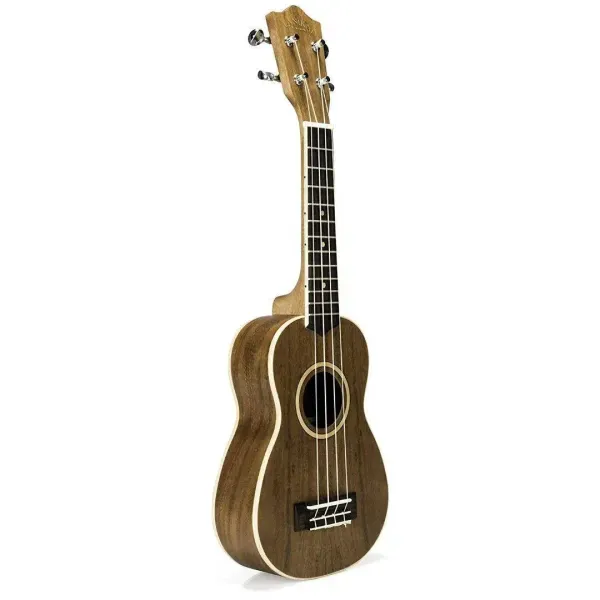 Lanikai Model AC-S Acacia Soprano Size Satin Finish Ukulele w/Gig Bag