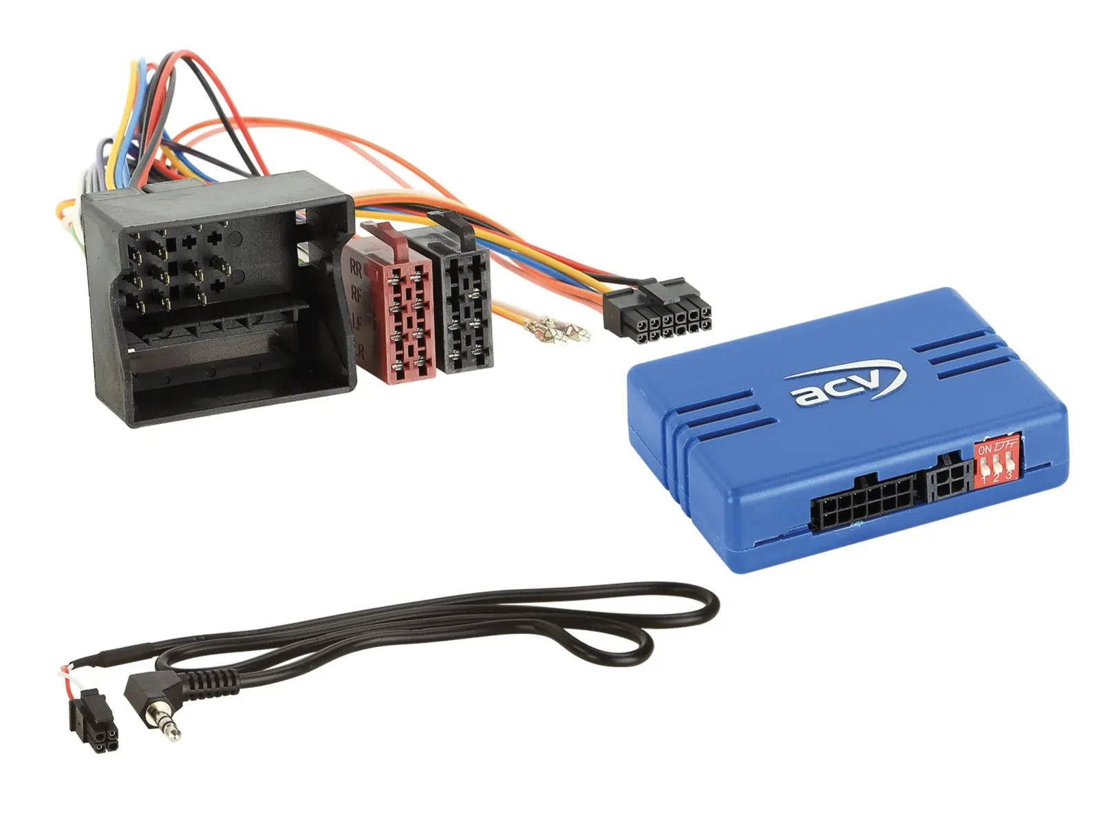 ACV CAN-Bus- Lenkradadapter für Mercedes Quadlock JVC Klinke 42-1190-903