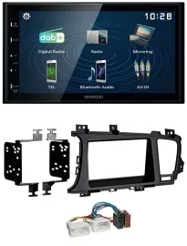Kenwood 2DIN Bluetooth MP3 USB DAB Autoradio für Kia Optima (ab 2012)