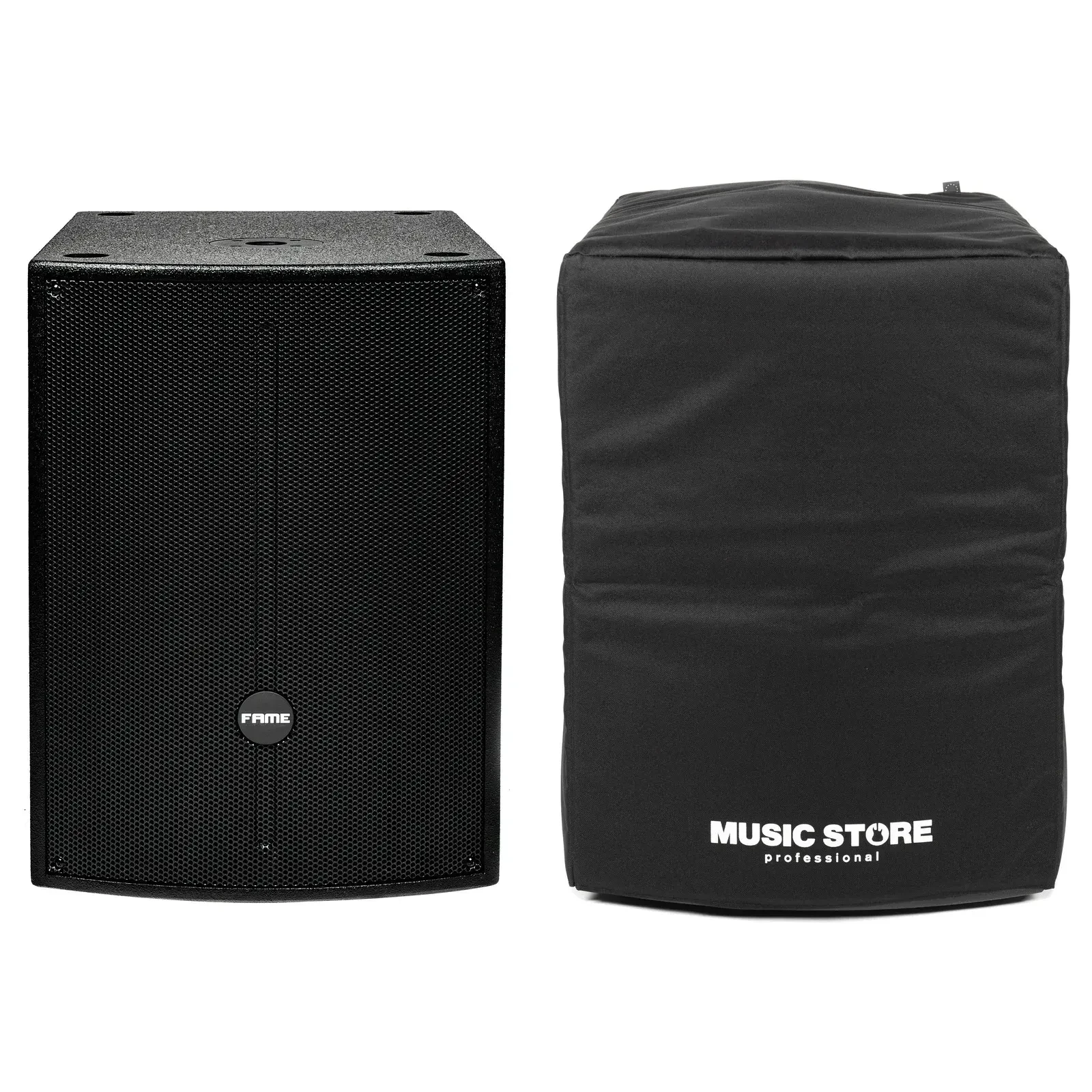 Сабвуфер активный Fame Audio Discovery 15AS Black с чехлом