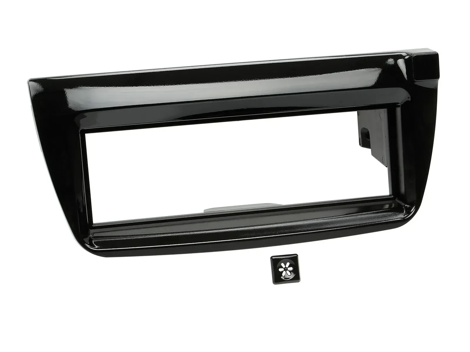 Radioblende DIN Autoradio für Fiat Doblo Opel Combo 2012-2015 piano schwarz