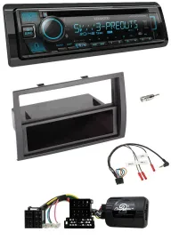 Kenwood Bluetooth USB CD Lenkrad DAB Autoradio für Citroen Jumper Peugeot Boxer