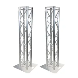 Clutch TB1-SQ34-492 4.92 FT TRUSSBOXone Truss 2-Pack with Base Plates