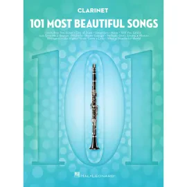 Сборник песен Hal Leonard 101 Most Beautiful Songs For Clarinet