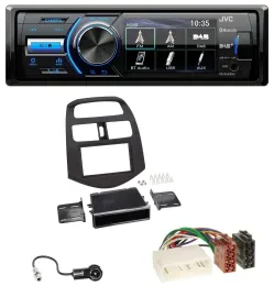 JVC Bluetooth MP3 USB DAB Autoradio für Chevrolet Spark (KLM 2012-2013)