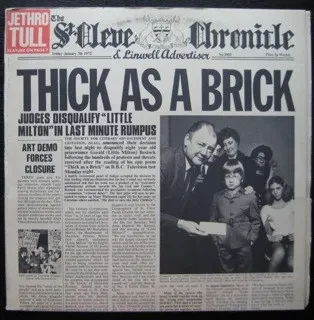 Б/У виниловая пластинка Jethro Tull – Thick As A Brick