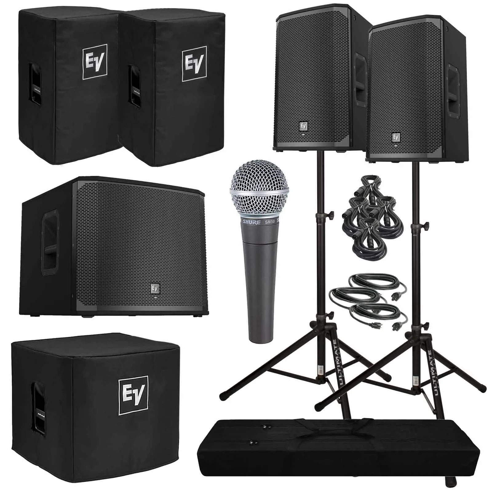 Electro-Voice EKX-12P 12" Powered Speaker with 18" Subwoofer