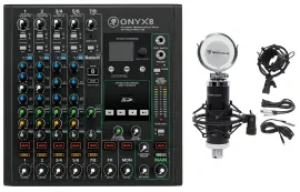 Комплект для подкастов Mackie ONYX8+RCM03