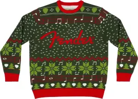 Fender Guitars 2020 Limited Edition Ugly Christmas Sweater 100% Acrylic - Small