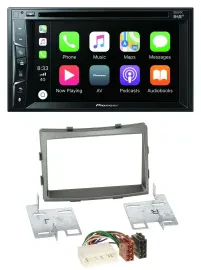 Pioneer MP3 USB DVD Bluetooth DAB 2DIN Autoradio für SSangYong Rodius ab 2013