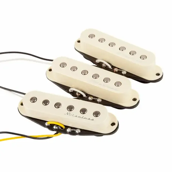 Комплект звукоснимателей для электрогитары Fender Hot Noiseless Strat White