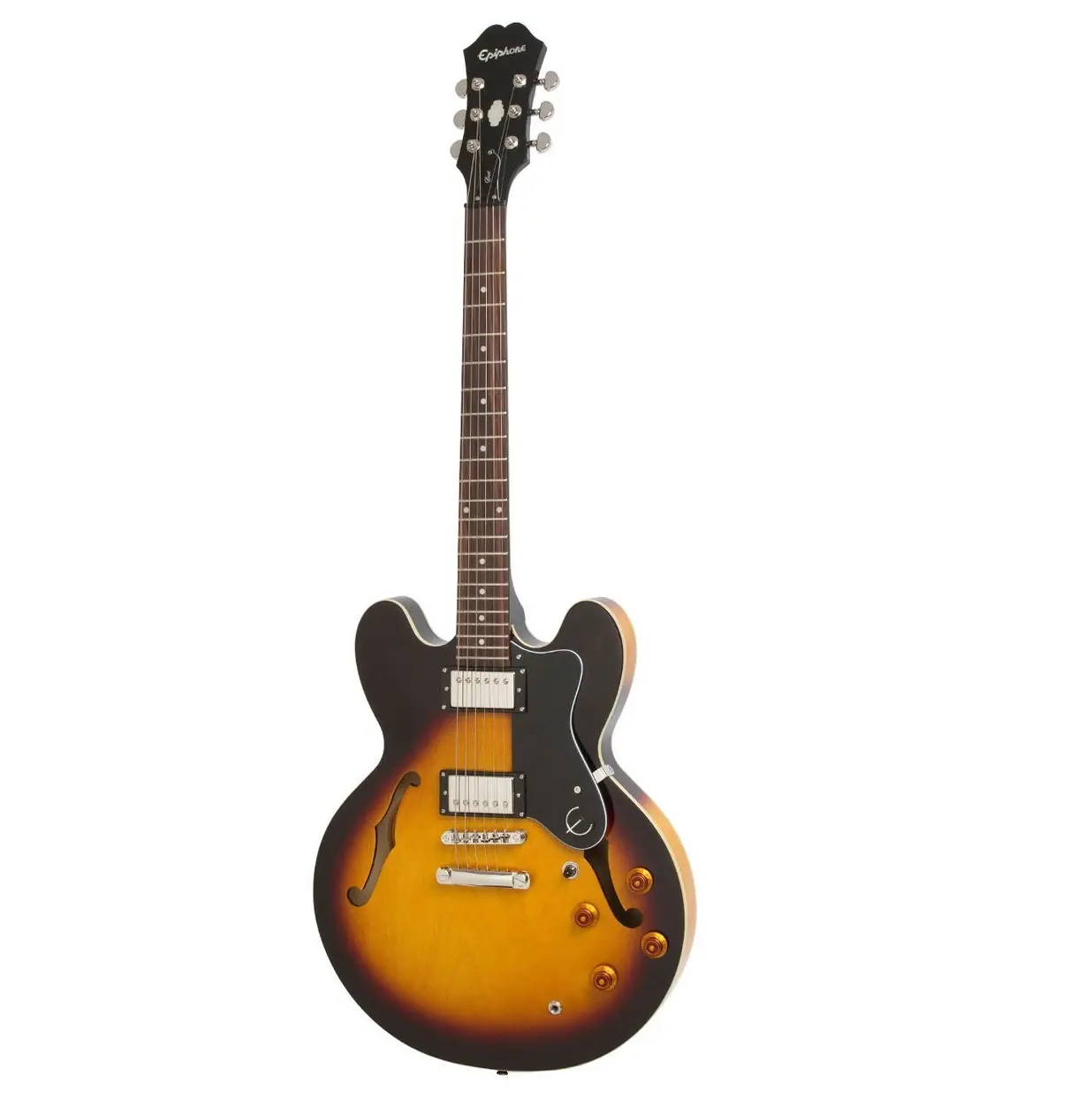 Электрогитара полуакустическая Epiphone Dot ES-335 Vintage Sunburst
