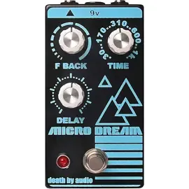 Педаль эффектов для электрогитары DEATH BY AUDIO Micro Dream Lofi Delay Effects Pedal Black