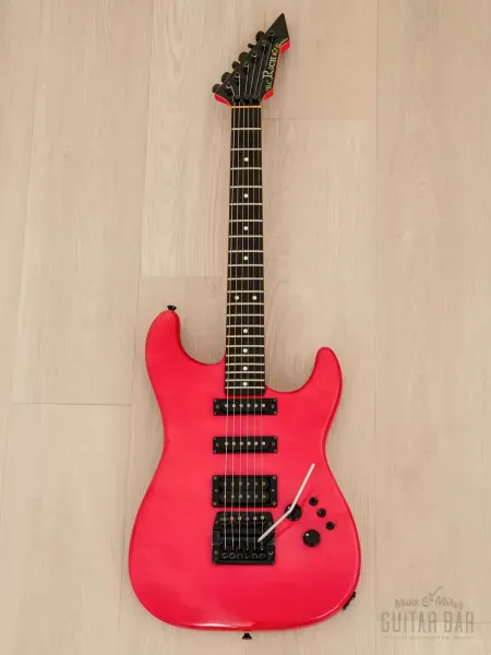 Электрогитара B.C.Rich ST-III NJ Series SSH Fluorescent Pink w/gigbag Japan 1985