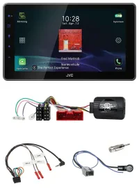 JVC DAB Lenkrad Bluetooth USB Autoradio für Mazda 2 Typ DY 2003-2007