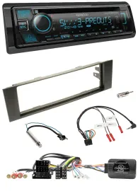 Kenwood Bluetooth USB CD Lenkrad DAB Autoradio für Audi A3 (2003-2006)