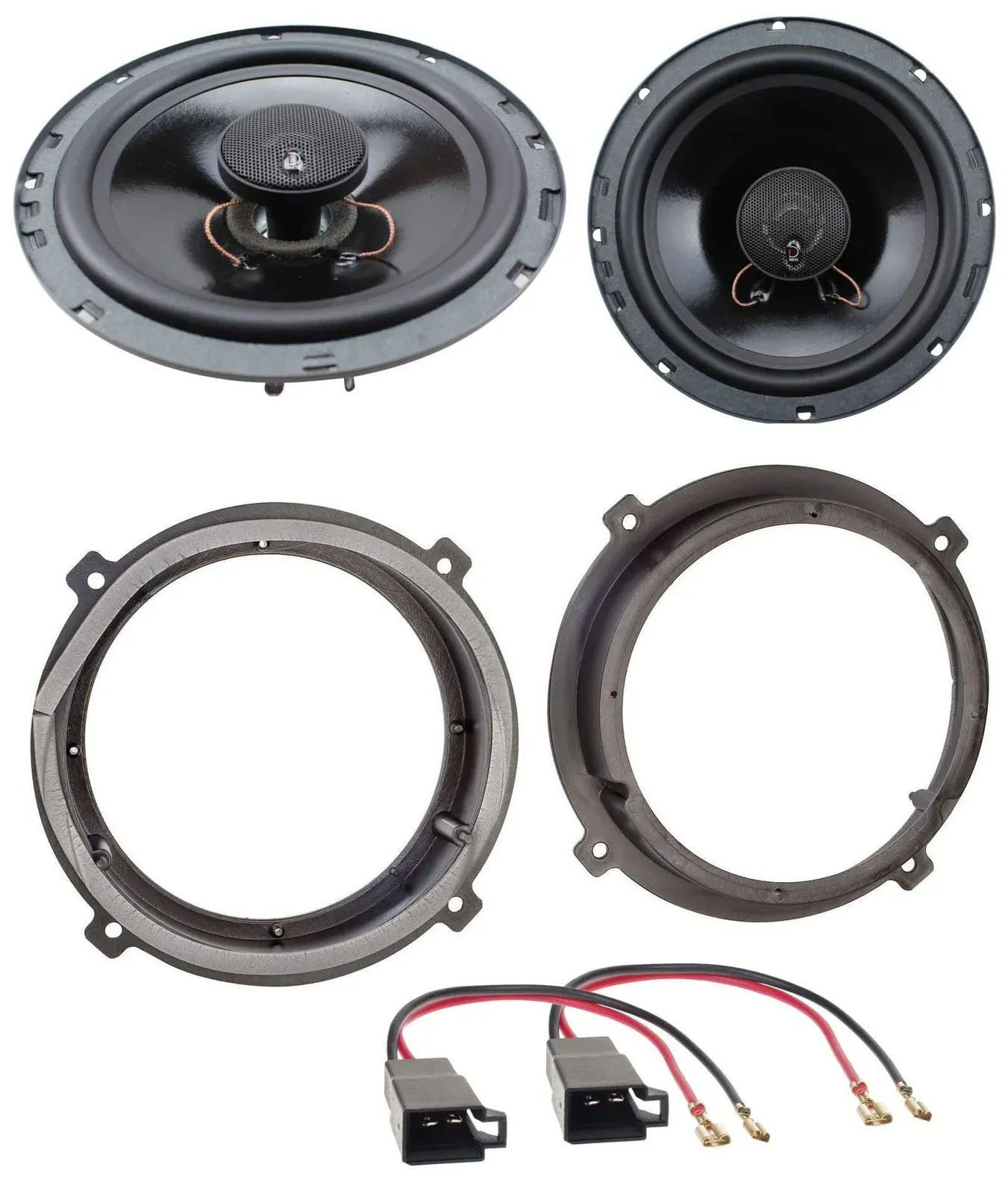 Dietz 135Watt 2-Wege 16,5cm Lautsprecher für Kia Sportage ab 15 Fronttür Auto Bo