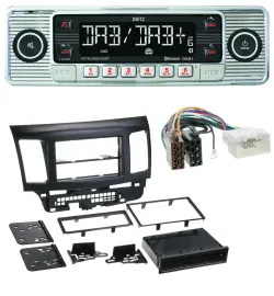 Dietz Bluetooth MP3 DAB USB Autoradio für Mitsubishi Evo Lancer (ab 2008)