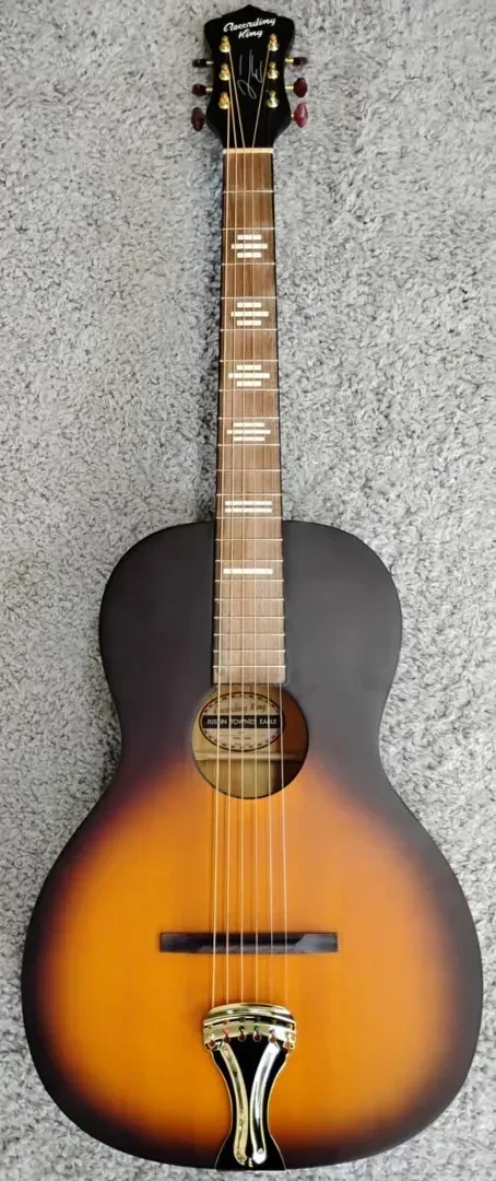 Recording King RPS-JTE-T Justin Townes Earle Single O Acoustic Guitar - B-Stock
