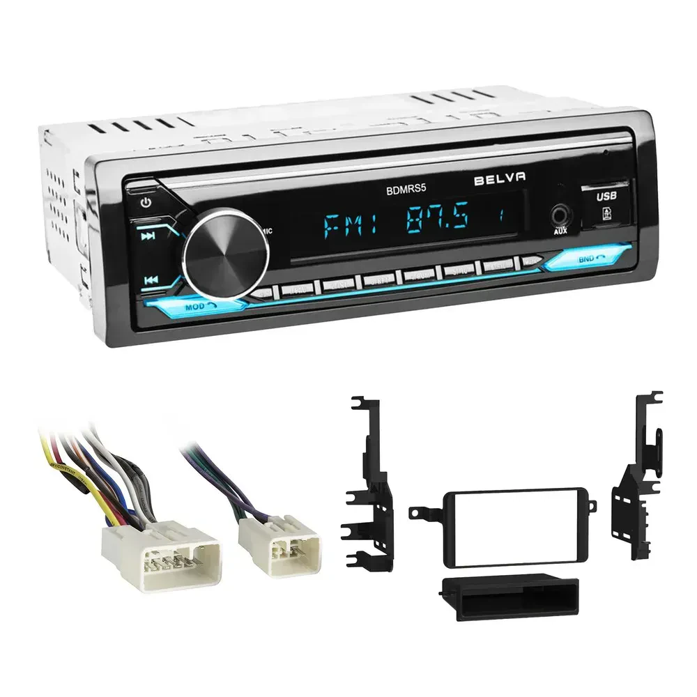 Установочный комплект для автомагнитолы Belva BDMRS5 (набор), Single DIN, для Toyota Tundra 2003, для усиленных систем