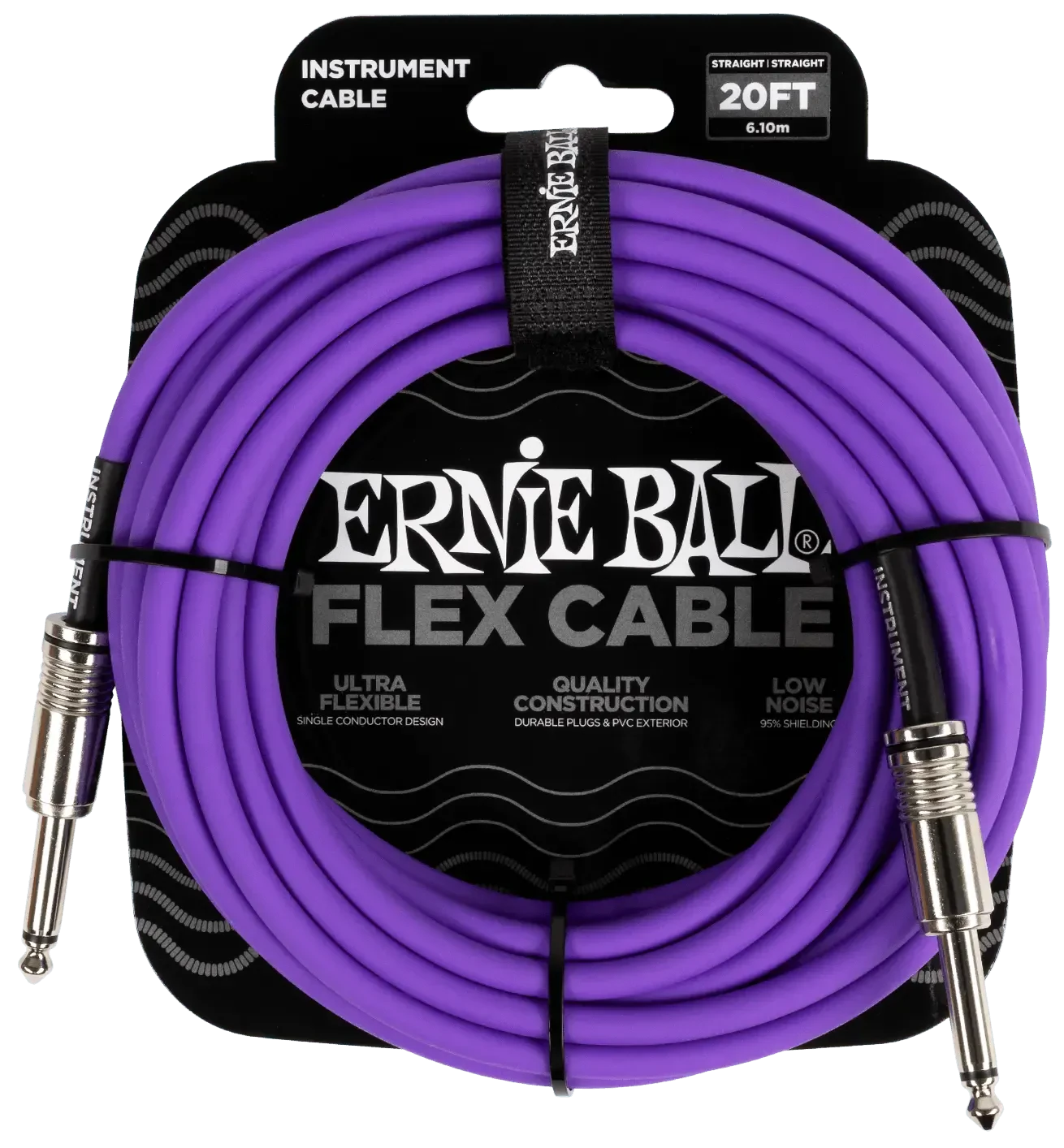 Инструментальный кабель Ernie Ball 6420 6м Flex Purple