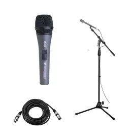 Sennheiser e 835-S Wired Cardioid Handheld Dynamic Microphone with Switch & Clip