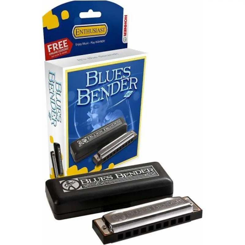 Губная гармошка диатоническая Hohner Blues Bender A