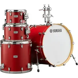 Ударная установка акустическая Yamaha Tour Custom Maple 4-Piece Shell Pack w/22 in. Bass Drum Candy Apple Satin