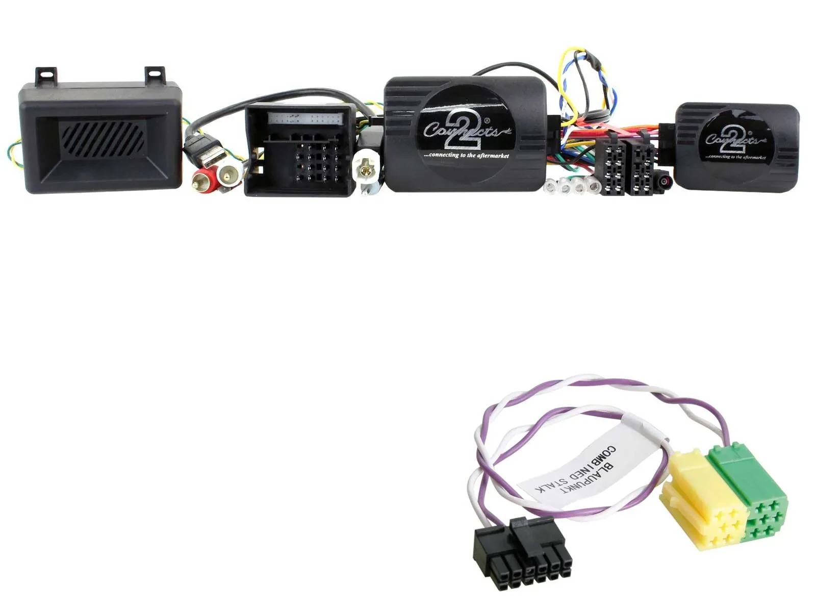 Connects2 CAN-Bus- Lenkradadapter für BMW 1 3 5 6 7 Z4 X1 Blaupunkt bis 2016